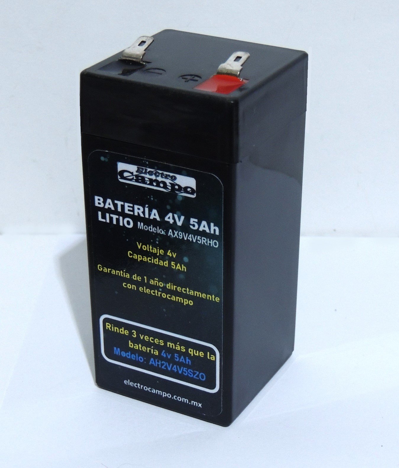 Batería 4v 5Ah Litio Universal PREMIUN Electro Campo