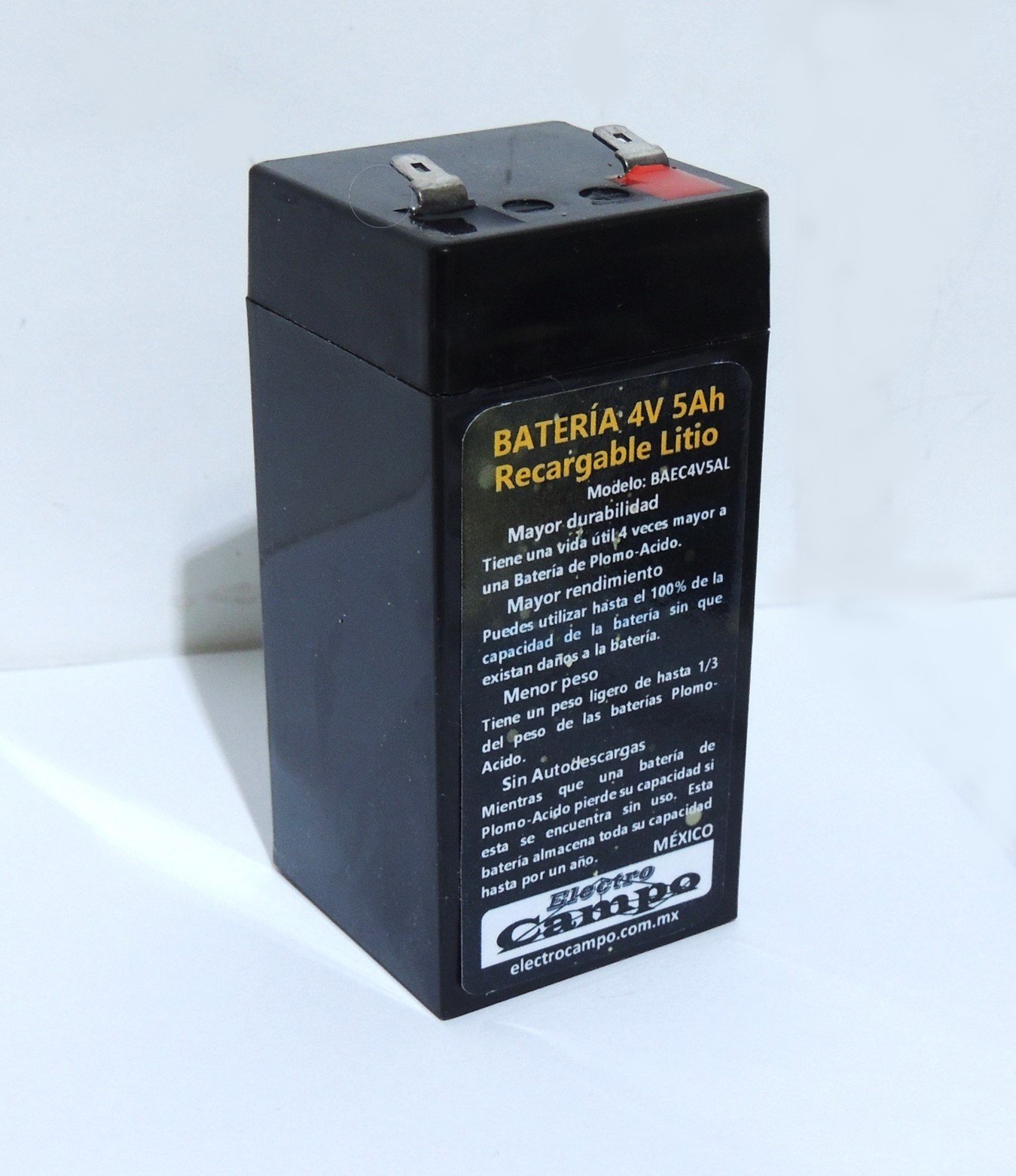 Batería 4v 5Ah Litio Universal