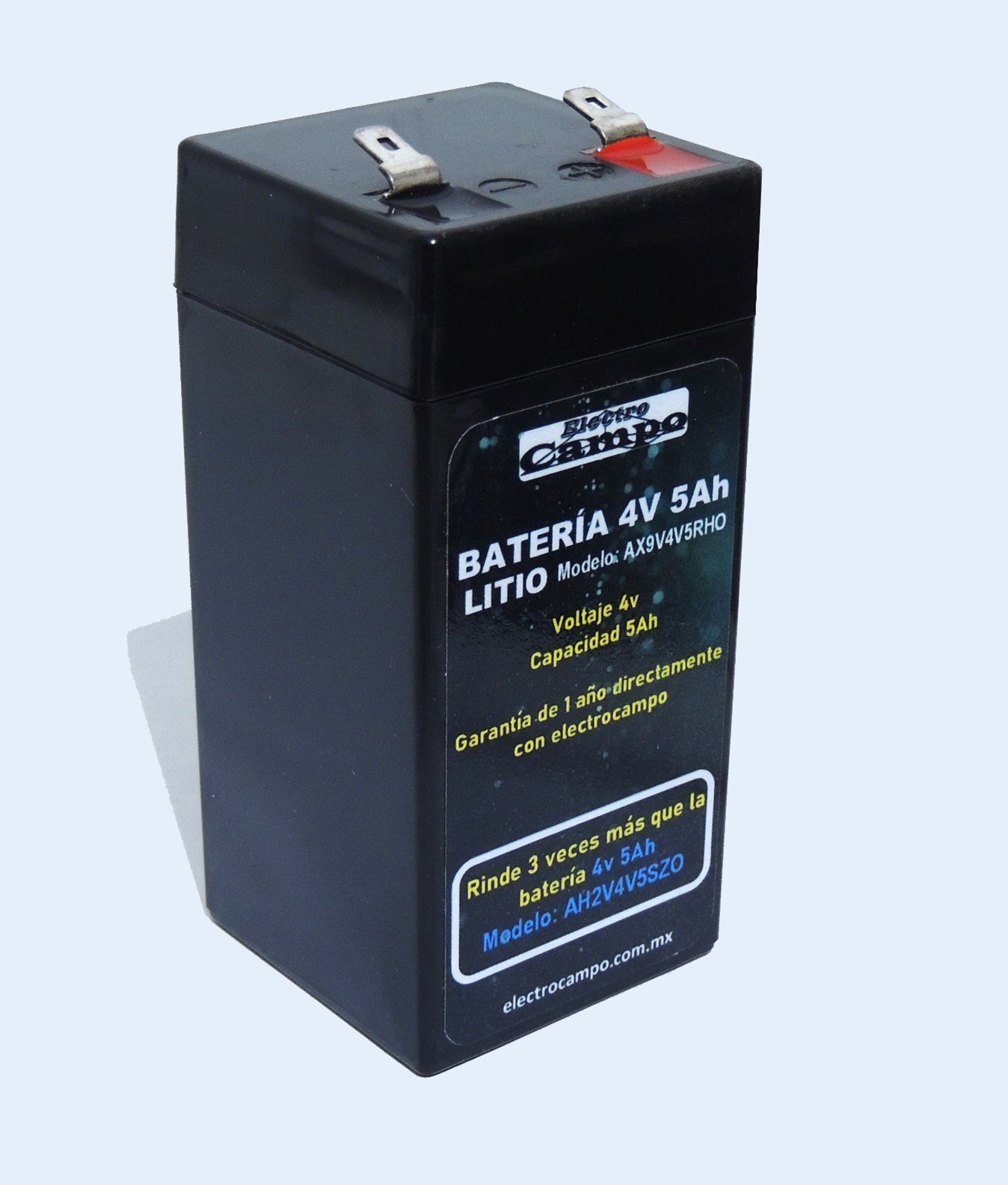 Batería 4v 5Ah Litio Universal PREMIUN Electro Campo