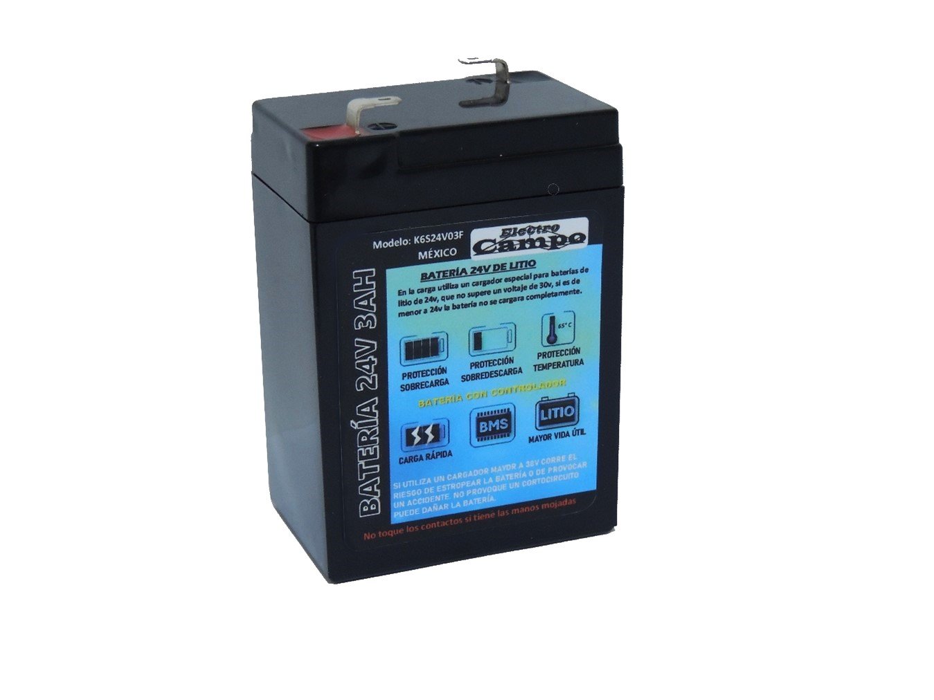 Batería Recargable 24v 3Ah 20A
