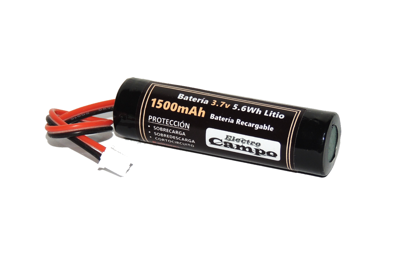 Pila Batería Recargable 3.7v 1500mAh Conector Xh 2.54 – Ph 2.0 – SM 2.54